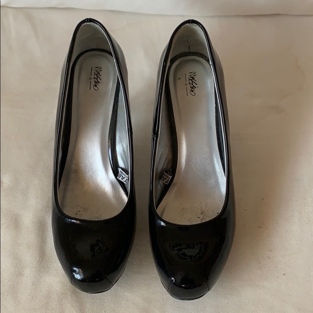 Mossimo Black Patent Leather Heels